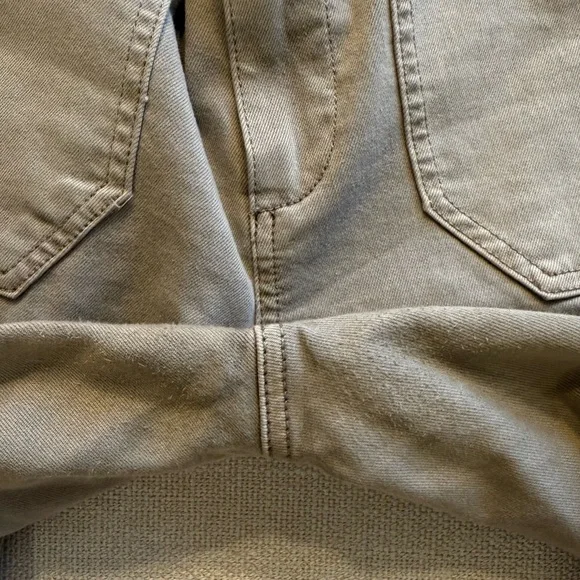 PAIGE Women’s Mayslie Straight Ankle Chino Pants Taupe size 28 - Picture 8 of 9